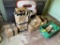 LOT: ASSORTED MOTOR PARTS: FRONT END, BRAKES, MISC.