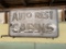 AUTO REST CABINS LIGHTED 2-SIDED 5' X 3' SIGN