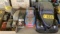 LOT: (9) PLASTIC RACE CARS, HOT ROD