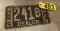 LICENSE PLATE MAINE 1929 DEALER