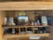 LOT: COLLECTIBLES ON 2-SHELVES