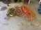 LOT OF ASSORTED EXTENSION CORDS