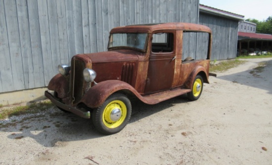 1935 CHEVROLET CANOPY EXPRESS, NO ODOMETER, VIN: 2BE01176 - DD