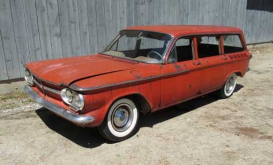 1962 CORVAIR SERIES 700 WAGON, MILES: 62,839 VIN: 20735W172921