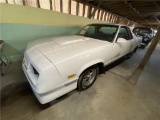 1987 CHEVROLET ELCAMINO SS CHOO-CHOO CUSTOM, MILES: 18,180 VIN: 3GCCW80H3HS908219 - DD