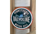 VALVOLINE MOTOR OILS METAL SIGN, 12