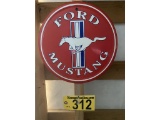 (3) FORD TIN SIGNS, 12