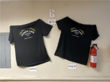 LOT: GOLDENROD GARAGE T-SHIRTS (64) XL-22, 2XL-2, 6XL-6, LG-24, MED-4, SM-4