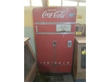 COCA-COLA VENDING MACHINE, NO KEY