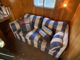 FULL SIZE SLEEPER SOFA WITH PILLOWS