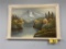 FRAMED LANDSCAPE PAINTING BY HENESSY