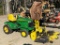 JOHN DEERE GX345 LAWN TRACTOR, 20HP LIQUID COOLED V-TWIN ENGINE, 666.8 HOURS