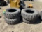 (4) MICHELIN 375/75R20 XZSL TIRES