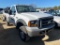 2006 FORD F250 XL SUPER DUTY 4X4 PICKUP, SINGLE CAB, 267,600 MILES, S/N: 1FTNF21566EA3719