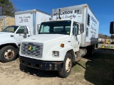 2001 FREIGHTLINER FL50 BOX TRUCK, 191,xxx MILES (*TMU*), S/N: 1FVABKAL01HH73208