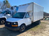 2005 GMC SAVANA CUBE VAN, 6.0L V8 AUTOMATIC, 302,256 MILES, S/N: 1GDJG31UX51174884, 12' X 84