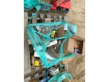 PALLET OF MISC. TRAILER PARTS, 3-FLARE KITS, BRAKE ACTUATOR