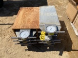 SET OF TRUCK SCALES W/ HAENNI LOAD METER