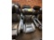 (2) BLACK FAUX LEATHER OFFICE CHAIRS