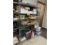 PERFECT HOME WIRE STORAGE RACKS & CONTENTS; 4'X18