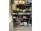 PERFECT HOME WIRE STORAGE RACKS & CONTENTS; 4'X18