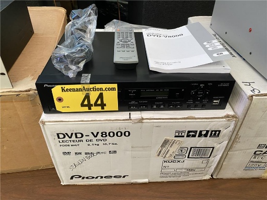 PIONEER DVD-V8000 DVD PLAYER