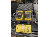 OWL FIBER OPTIC CABLE LIGHT TESTER W/CASE; POWER METER: SILICON ZOOM II, LIGHT SOURCE: DUAL OWL