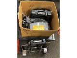 LOT OF ASSORTED CASES & COLLAPSIBLE HAND TRUCK