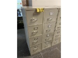 (2) 4-DRAWER FILING CABINETS