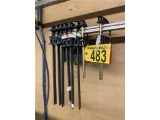 (8) ASSORTED BAR CLAMPS; (6) 12