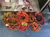 (8) HEAVY DUTY EXTENSION CORDS