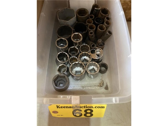 LOT OF 34-ASSORTED SOCKETS