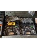 (2) TAP & DIE SETS; SAE & METRIC