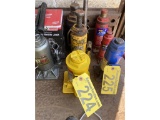 3-MISC. HYDRAULIC BOTTLE JACKS