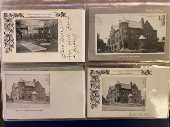 BANGOR YMCA & YWCA POSTCARDS