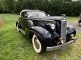 1937 LA SALLE SERIES 37-50 CONVERTIBLE COUPE, 73,986 MILES, VIN: 2307645