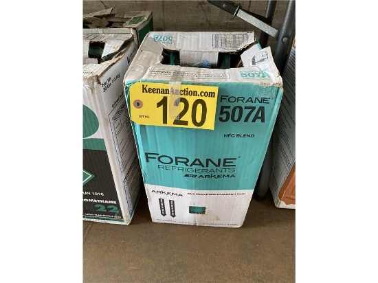 25LB CYLINDER OF FORANE 507A FREON