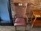 CHILTON FURNITURE PADDED SLAT BACK ARM CHAIR