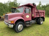 1990 INTERNATIONAL 4900 4X2 S/A DUMP TRUCK, MILEAGE: 240,296, S/N: 1HTSDZZN8LH202349