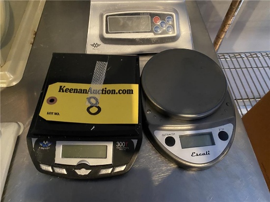 MYWEIGH KD3001 6LB DIGITAL SCALE AND ESCALI SCALE