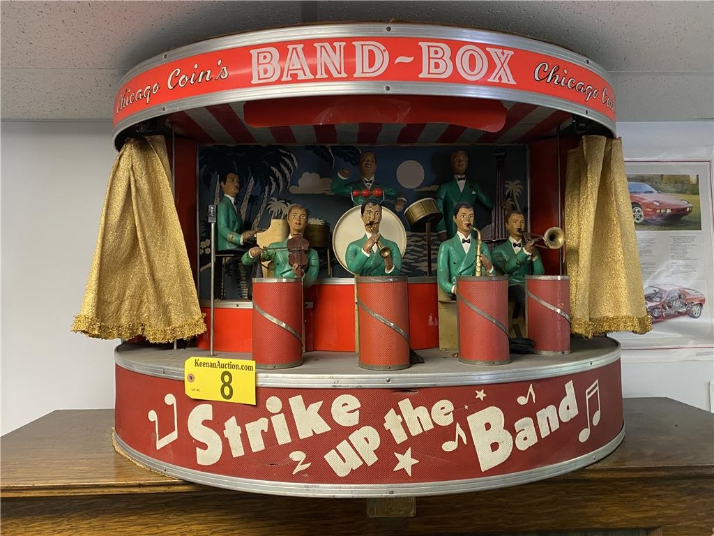 WATCH VIDEO - CHICAGO COIN'S BAND BOX STRIKE UP THE BAND | Online Auctions  | Proxibid