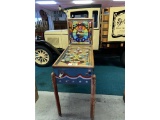 UNITED WAGON WHEELS PINBALL MACHINE WOODEN LEGS