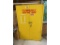EAGLE MDL. 1947 2-DOOR 45-GAL FLAMMABLE STORAGE CABINET & CONTENTS; PAINT THINNER & REDUCER