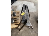 SET OF STEEL SAW HORSES, 36