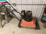 CENTRAL MACHINERY COMPACT VIBRATOR PLATE, 176LB, W/FLOOR DOLLY, ITEM #69738, S/N: 350441506