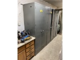 2-DOOR METAL STORAGE CABINET