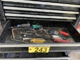 CONTENTS IN TOOL BOX: ALLEN WRENCHES, SCREW DRIVERS, NUT DRIVERS - TOOL BOX NOT INCLUDED