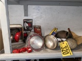 ASSORTED TRACTOR PARTS & LIGHTS