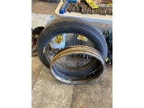 LOT: GULF 4.40-4.50-21 4-PLY TIRE & 2-RIMS