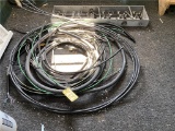 LOT: MISC. ELECTRICAL WIRE, FUSE PANEL